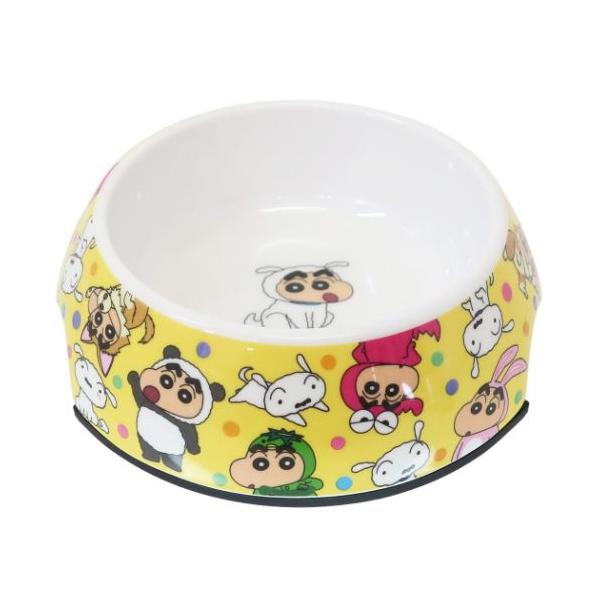 クレヨンしんちゃん 犬用食器 ステンレスボウル付き velkommen_sm-ky2021