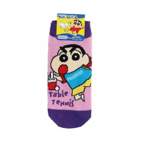 子供用 靴下 キッズ ソックス クレヨンしんちゃん 卓球 Sm Kysoc2280 雑貨 アートの通販店 ベルコモン 通販 Yahoo ショッピング