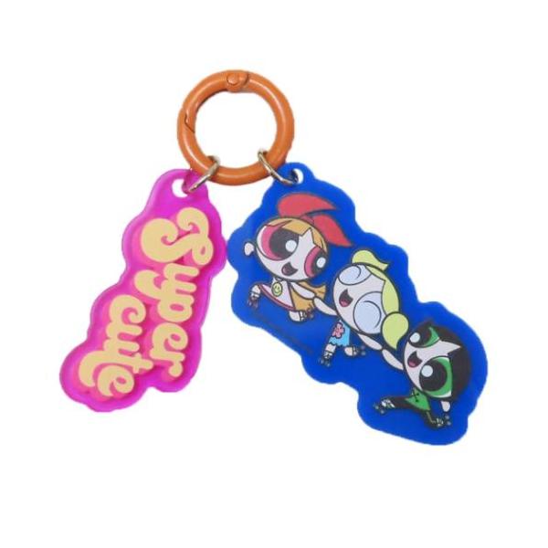 パワーパフガールズ キーホルダー キーチェーン 4個セット パワーパフガールズ マスコット キーホルダー 4種セット The