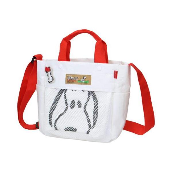 トートバッグ IP.SQ.Buddy.Peanuts-1E SQUAREお散歩バッグ スヌーピー WHITE ピーナッツ ルートート ショルダー 爆買