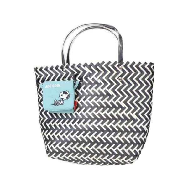 ミニバッグ IP.デリBasket.Peanuts-1G DELI バスケット編み ピーナッツ スヌーピー JOE COOL ルートート プレゼ 爆買