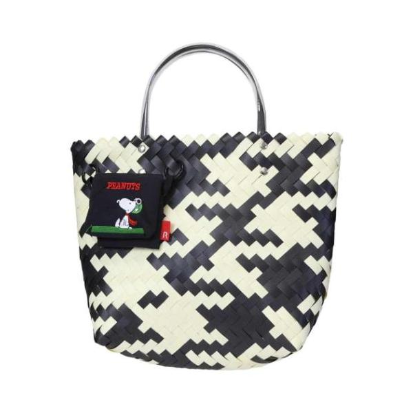 ミニバッグ IP.デリBasket.Peanuts-1G DELI バスケット編み スヌーピー Flying Ace ピーナッツ ルートート 爆買