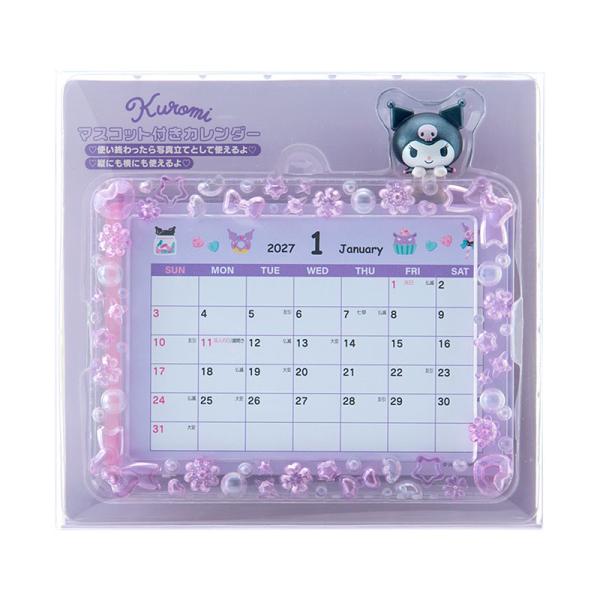 クロミ 2027Calendar 卓上マスコットカレンダー27 インテリア 書き込み 令和9年暦 Sanrio サンリオ