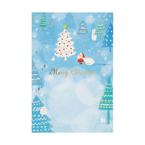 グリーティングカード クリスマスカード jx12-3 CHRISTMAS ポスト