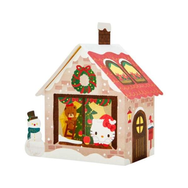 グリーティングカード KTクリスマスカード JX74-4 立体 ハローキティ