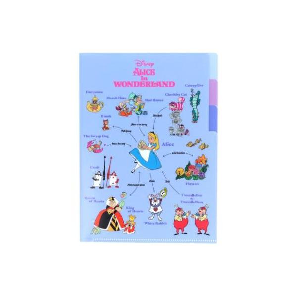ふしぎの国のアリス クリアファイルセット velkommen_ssb-s2174030