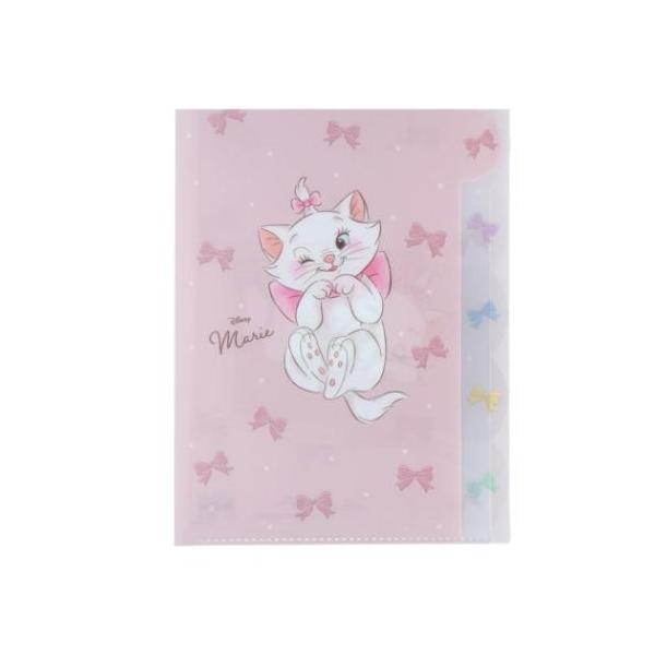 ダイカットクリアファイル5P ポケットファイル ディズニー おしゃれ