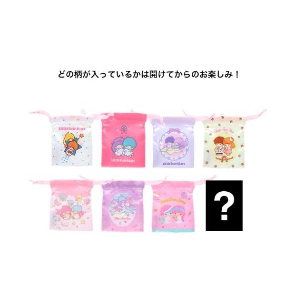 普段持ち歩く日用雑貨もお気に入りでそろえよう大人気サンリオキャラクターグッズにまたまた可愛いnewアイテム登場こちらは小物入れにぴったりな[ミニ巾着]全8種類のうち1種類がブラインドパッケージに入っています。どのデザインが出るかはお楽しみに...