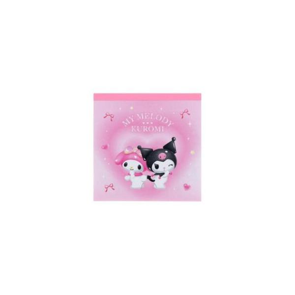 メモ帳 スクエアメモ サンリオ マイメロディ＆クロミ ドリーム サン