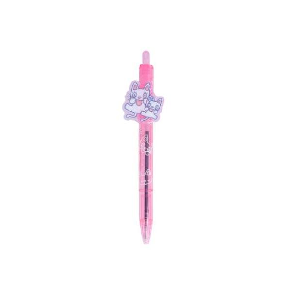 ノンタン ボールペン プレート付きボールペン 0.7 P ピンク サンスター文具