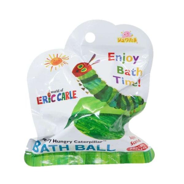 ERIC CARLE（エリックカール） 入浴剤 バスボール3 はらぺこあおむし