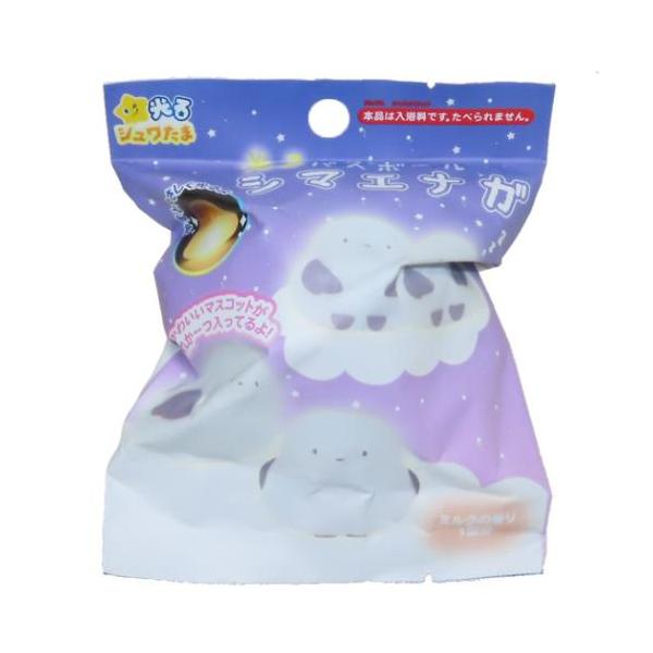 生活雑貨 おしゃれ 入浴剤 バス用品 掃除 日用雑貨子供たちが大喜び間違いなしの[光るシマエナガ]バスボール入浴玉が新登場バスボールを浴槽にいれると発泡しながら溶けていき…中からマスコットがひょこっと現れます発泡タイプ[ミルク]の香りで超リ...