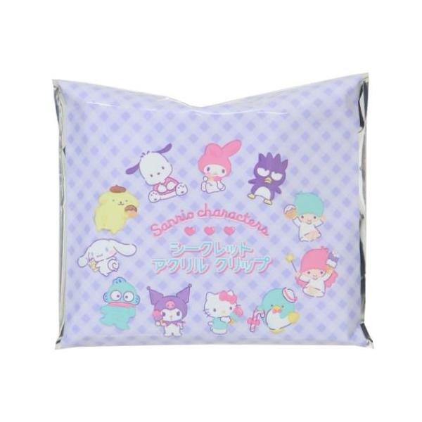 シークレットアクリルクリップ 全12種 クリップ サンリオ サンリオ