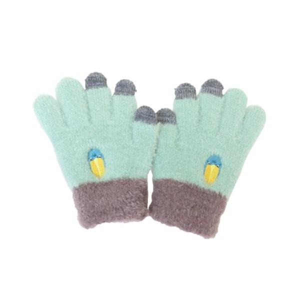 おしゃれでかわいいスマホケース＆iPhoneケース人気のスマホ手袋のキッズサイズ登場！親指、人差し指、中指にスマホ対応加工が施されていて、着けたままスマートフォンが操作可能な手袋です。もふもふっとした、とっても気持ち良い肌触り。かわいい動物...