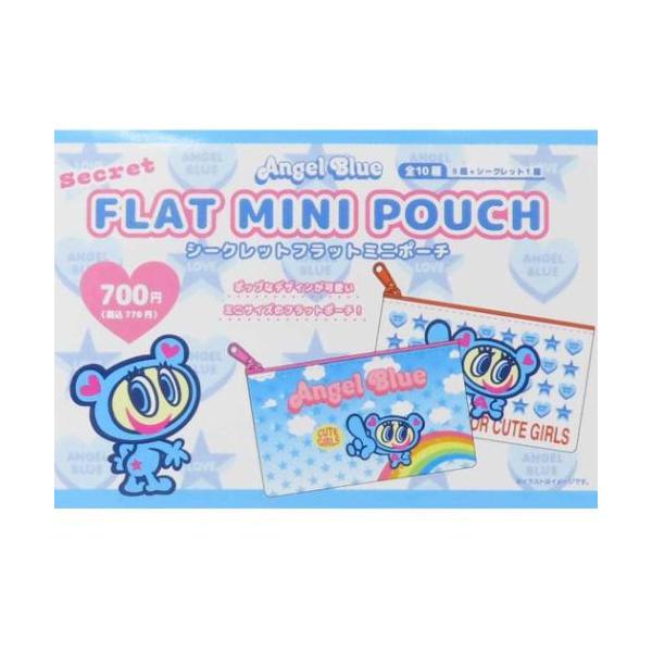 毎日使うものだからこそこだわりを 大人可愛い女性向け雑貨ポップな世界観とカラフルなアイテムで一世風靡した[Angel Blue/エンジェルブルー]グッズにまたまた可愛いnewアイテム登場こちらはかわいい[シークレットフラットミニポーチ]全1...