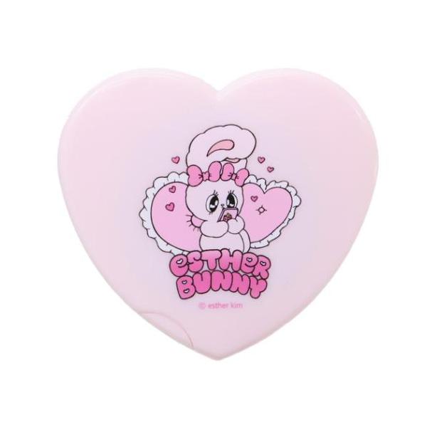 ハート型ミラーコーム 手鏡＆くし エスターバニー リボンバニー