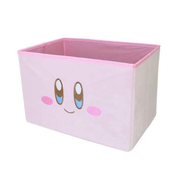 生活雑貨 おしゃれ 片づけ 玩具 おもちゃ 日用雑貨大人気[星のカービィ]グッズにまたまた可愛いnewアイテム登場こちらはお片付けが楽しくなるかわいい[ストレージボックス]Lサイズカラーボックスの1段に収まるサイズですおもちゃや衣類などしっ...