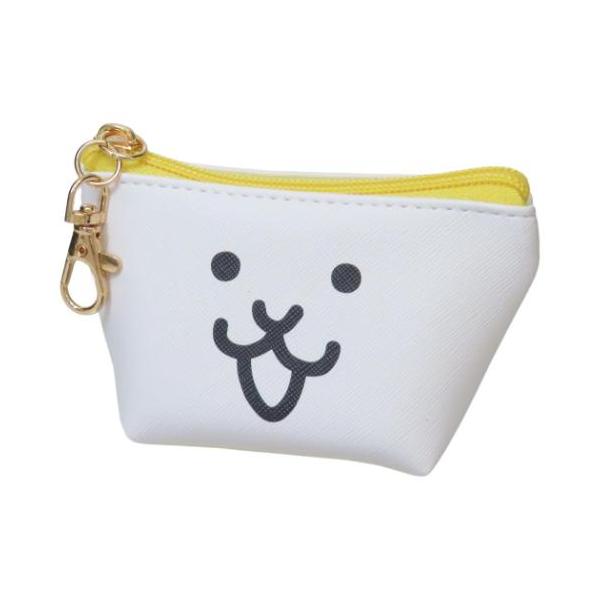 毎日使うものだからこそこだわりを 大人可愛い女性向け雑貨大人気アプリゲーム[にゃんこ大戦争]グッズにまたまた可愛いnewアイテム登場こちらはイヤホン、リップ、目薬など小物の収納に便利な[ミニ三角ポーチ]ナスカンキーホルダー付きなのでカバンな...