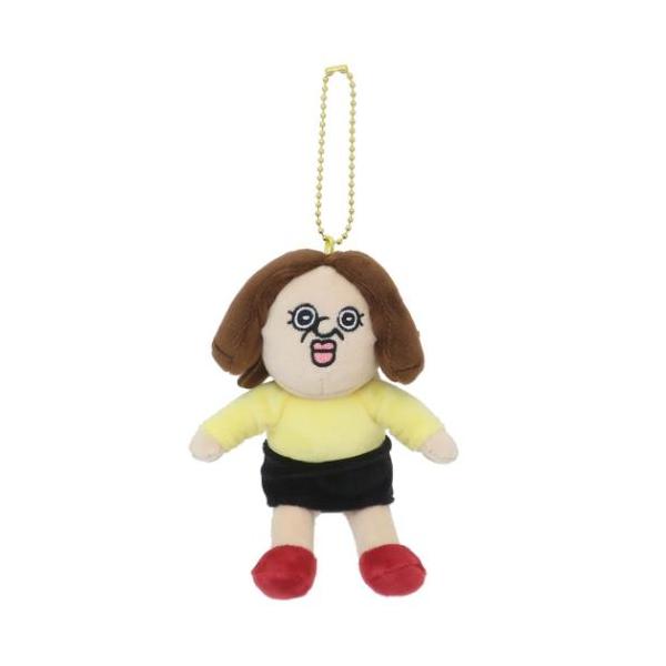 ぬいぐるみマスコット キーホルダー オクジ パンパンくんの日常