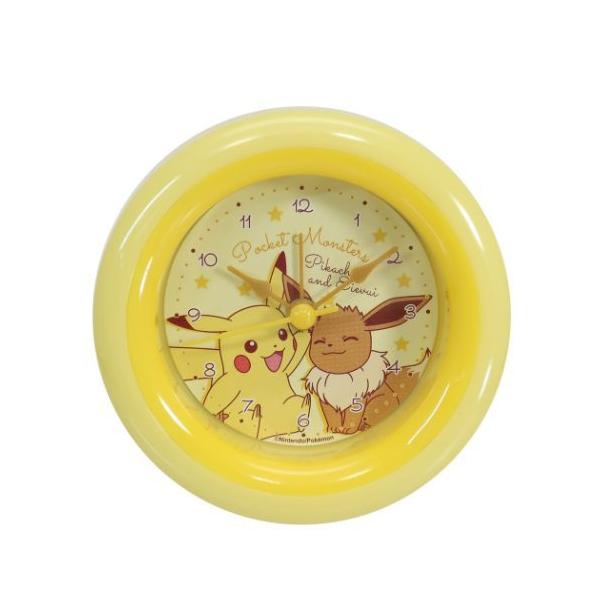 目覚まし時計 ラウンド アラームクロック ピカチュウ イーブイ ポケットモンスター ポケモン ティーズファクトリー インテリア雑貨 Tsf Pm 雑貨 アートの通販店 ベルコモン 通販 Yahoo ショッピング