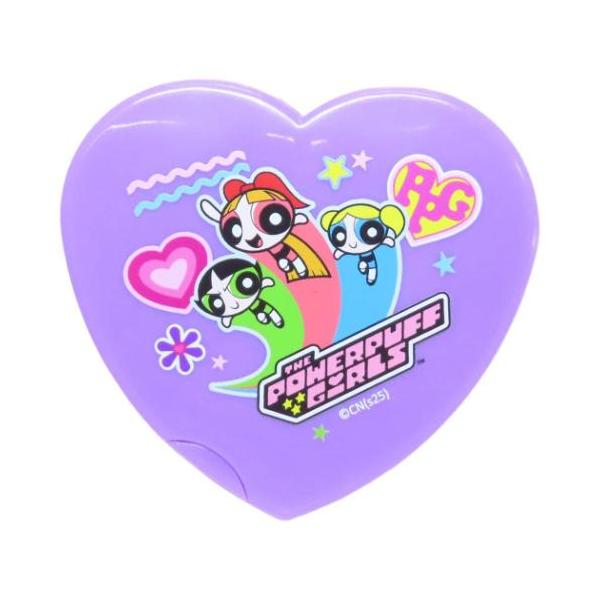 生活雑貨 おしゃれ 部屋 お祝い ギフトに 日用雑貨スーパーパワーを持ったブロッサム バブルス バターカップの3人娘が大活躍する[POWER PUFF GIRLS]グッズにまたまた可愛いnewアイテム登場こちらは身だしなみの必需品[ハート型...
