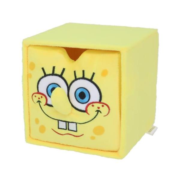 生活雑貨 おしゃれ 卓上 収納 雑貨 小物 ギフトに大人気[スポンジボブ]グッズにまたまた可愛いnewアイテム登場こちらはかわいい[ぬいぐるみチェスト]ふわふわな手触りのぬいぐるみ生地でお部屋のインテリアとしてもGOODほかにもいろんなグッ...