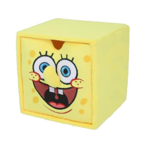 生活雑貨 おしゃれ 卓上 収納 雑貨 小物 ギフトに大人気[スポンジボブ]グッズにまたまた可愛いnewアイテム登場こちらはかわいい[ぬいぐるみチェスト]ふわふわな手触りのぬいぐるみ生地でお部屋のインテリアとしてもGOODほかにもいろんなグッ...