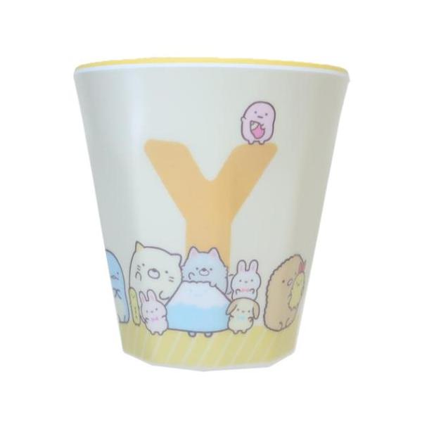 すみっコぐらし メラミンコップ イニシャルマットメラミンカップ