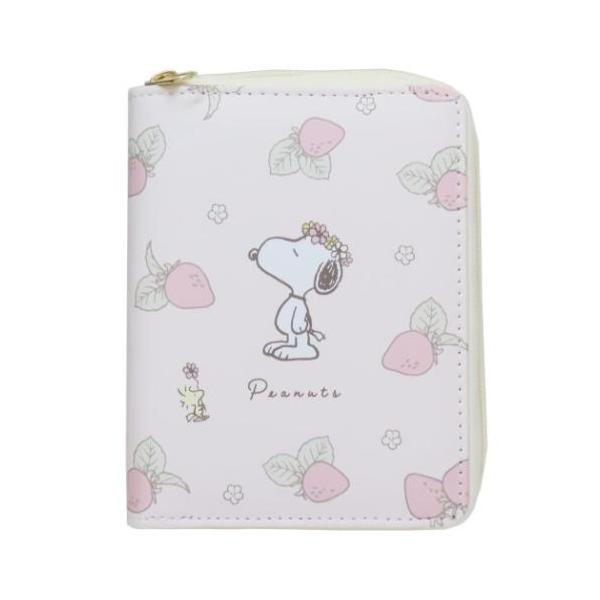アウドドアを楽しく便利に大人気[PEANUTS/SNOOPY]グッズにまたまた可愛いnewアイテム登場いちごとお花畑に囲まれたスヌーピーたちが可愛いいちごフラワーシリーズこちらはミニサイズで持ち運びやすい[コンパクトマルチポーチ]お薬やカー...