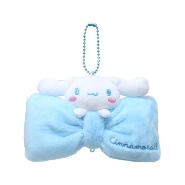 マスコット リボンぬいぐるみマスコットキーホルダー シナモロール