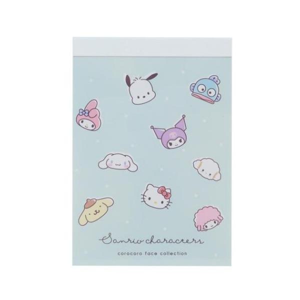 メモ帳 ミニミニメモ サンリオキャラクターズ フェイスコレクション