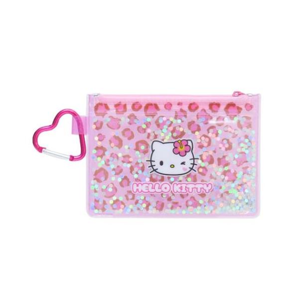 サンリオ　キティちゃんカスタムネームボードチャーム&リュックポーチキラメキ サンリオキティちゃんカスタムネームボードチャーム&リュックポーチ