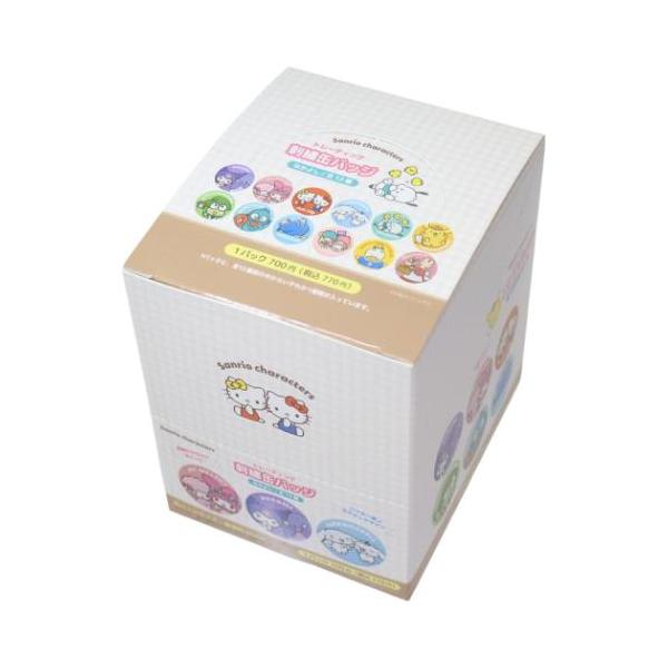 トレーディング刺繍缶バッジ 全12種 12個入セット 缶バッジ サンリオ