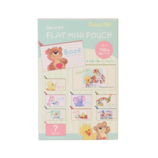 毎日使うものだからこそこだわりを 大人可愛い女性向け雑貨長年にわたって世界中で愛されている[スージー ズー/SUZY’S ZOO]グッズにまたまた可愛いnewアイテム登場こちらはコレクションにぴったりな[フラットミニポーチ]全10種のうち1...