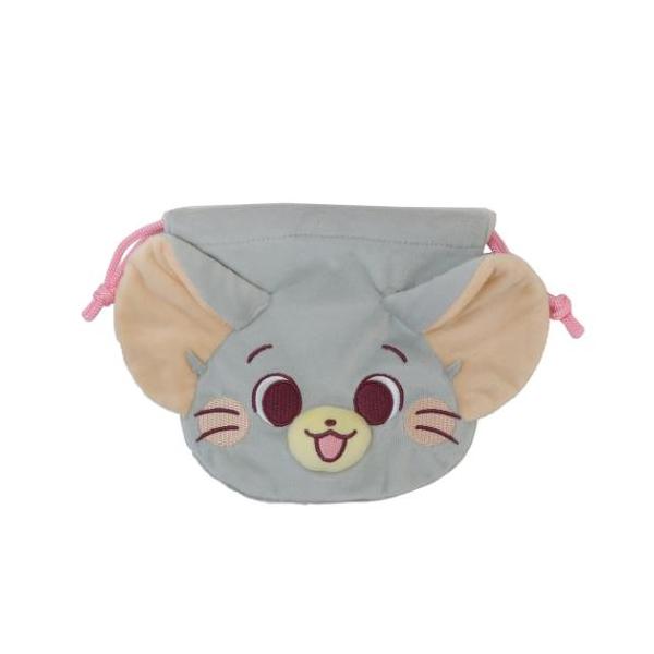 ぬいぐるみきんちゃく とむとじぇりーごっこ ひらがな 巾着袋 トムと