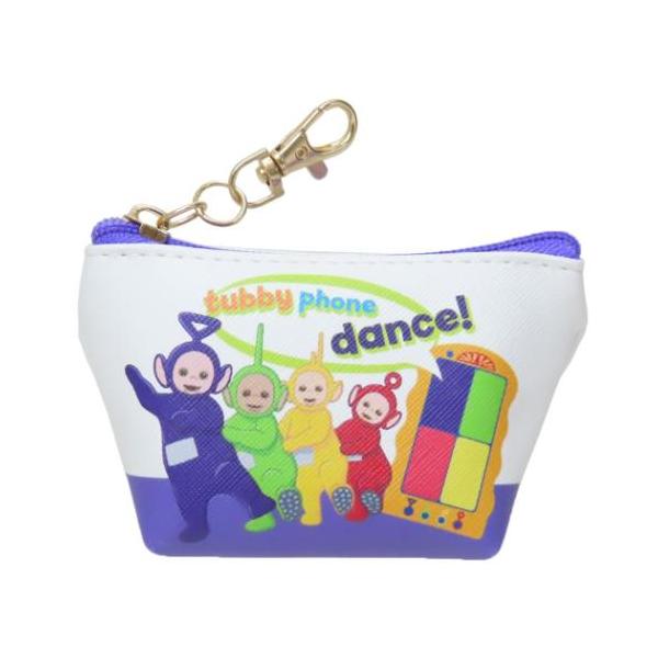 毎日使うものだからこそこだわりを 大人可愛い女性向け雑貨幼児向け人気番組[テレタビーズ]グッズにまたまた可愛いnewアイテム登場こちらはイヤホン、リップ、目薬など小物の収納に便利な[ミニ三角ポーチ]ナスカンキーホルダー付きなのでカバンなどに...