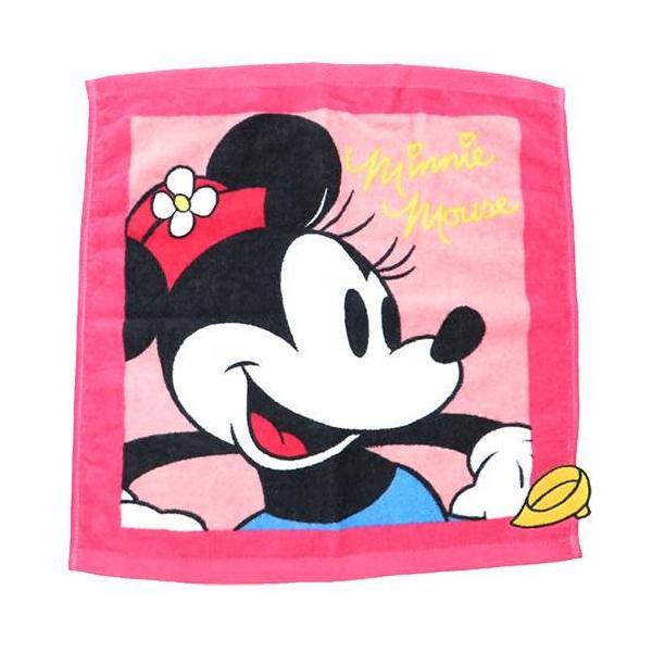 ハンドタオル ゲストタオル ディズニー ミニーマウス ミグノン 内野