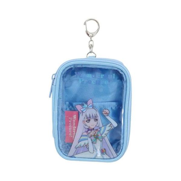 テメ２　プリキュア　フィギュアれんらく袋帽子ポーチケースカードバッグうちわタオル 楽天市場】SB【キミとアイドル プリキュア バニティ バッグ 15×20cm
