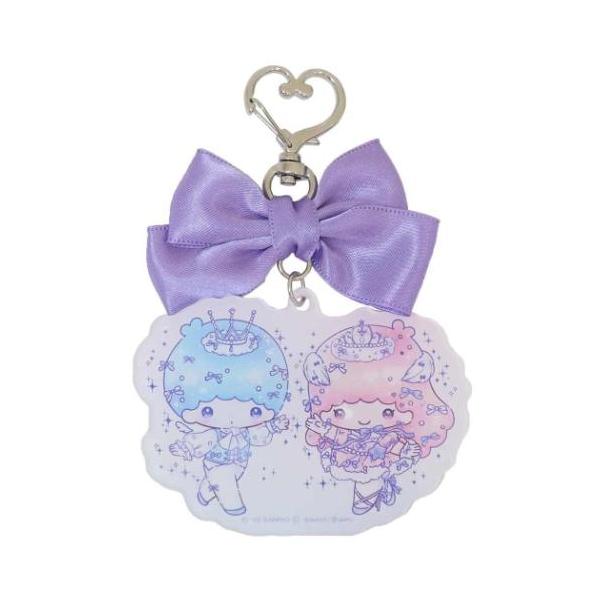 キーリング リボンアクリルキーホルダー DollyMix リトルツイン