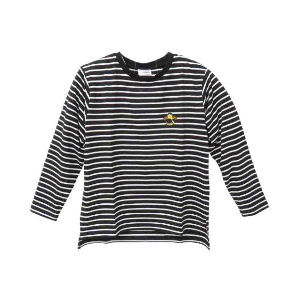 Tシャツ 刺繍ボーダーロンT フリーサイズ ひつじのショーン ビッツァー