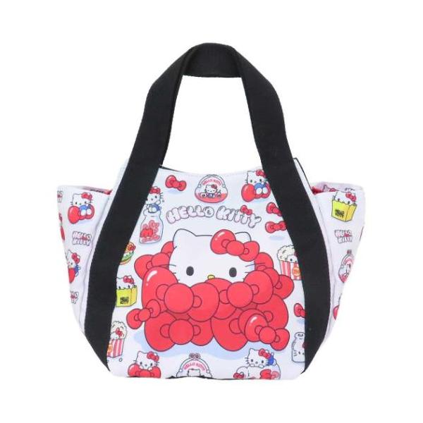 お弁当箱を持ち運ぶのに便利大人気サンリオキャラクターグッズにまたまた可愛いnewアイテム登場こちらはかわいい[バルーンランチバッグ]お散歩などちょっとしたおでかけに便利なミニトートお弁当や水筒を入れて持ち歩けるランチバッグやサブバッグとして...