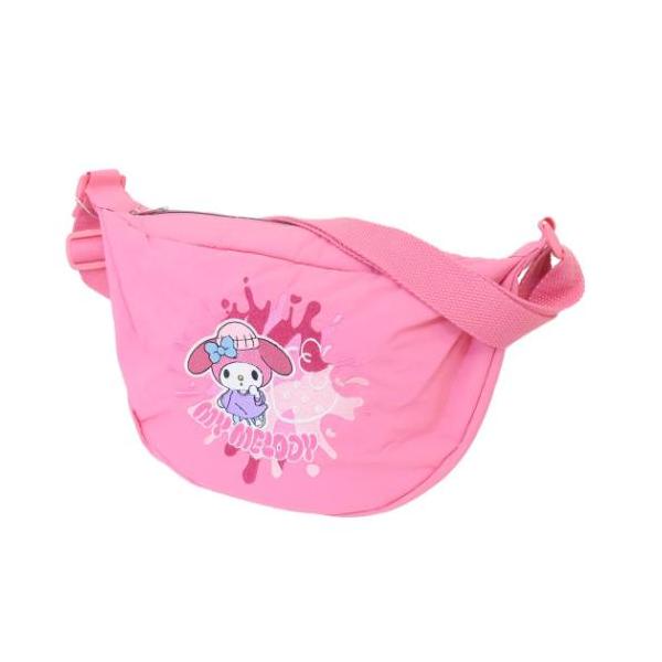 ショルダーバッグ 刺繍ラウンドショルダーバッグ サンリオ マイ