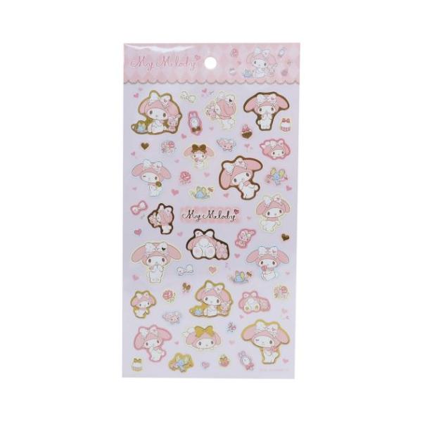 シールシート ミニ シールセット サンリオ マイメロディ おしゃれロゴ  