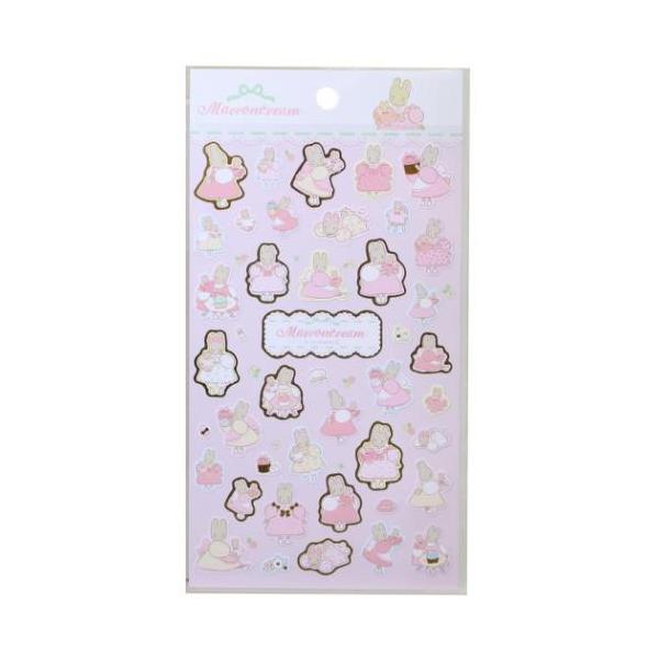 シールシート 箔押し キャラクターシール マロンクリーム プチマロン