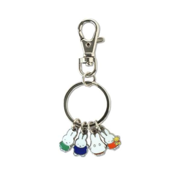 キーリング 4連tiny charm ミッフィー ディックブルーナ ゾーウィー