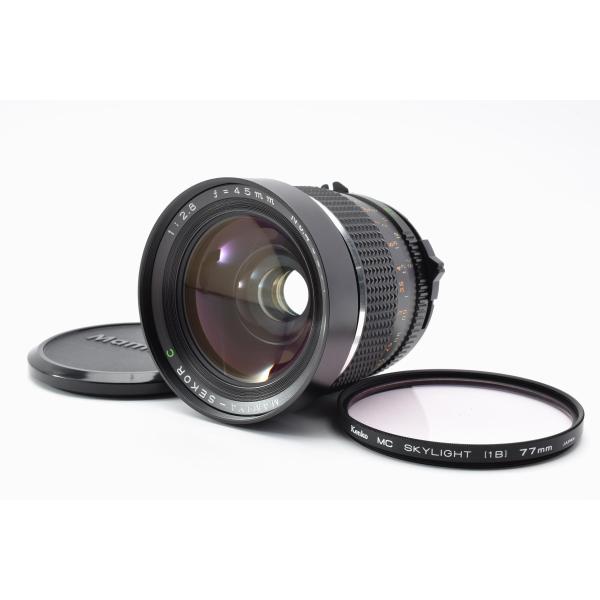 ◇◆ 完動美品 マミヤ Mamiya セコール Sekor C 45mm f/2.8 中判 レンズ M645 1000S Super Pro TL 動作確認済 4992 ◆◇