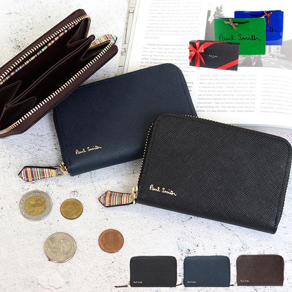 ポールスミス 小銭入れ メンズ 財布 コインケース 定期入れ パスケース カードケース コンパクト ミニ メンズ Paul Smith ジップストローグレイン Psc780 Pauls472 Vendome Bymen 通販 Yahoo ショッピング