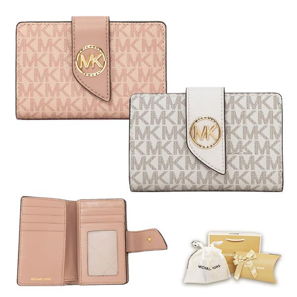マイケルコース 財布 二つ折り レディース 折り財布 MICHAEL KORS タブ