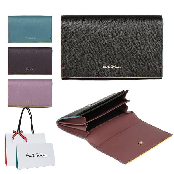 ポールスミス カードケース Paul Smith レディース 名刺入れ カラード