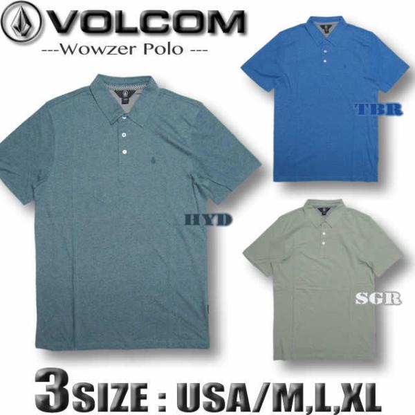 公式通販サイトセール VOLCOM 最短翌日配達 ボルコム ポロシャツ メンズ 半袖 USA企画 服＆ファッション小物